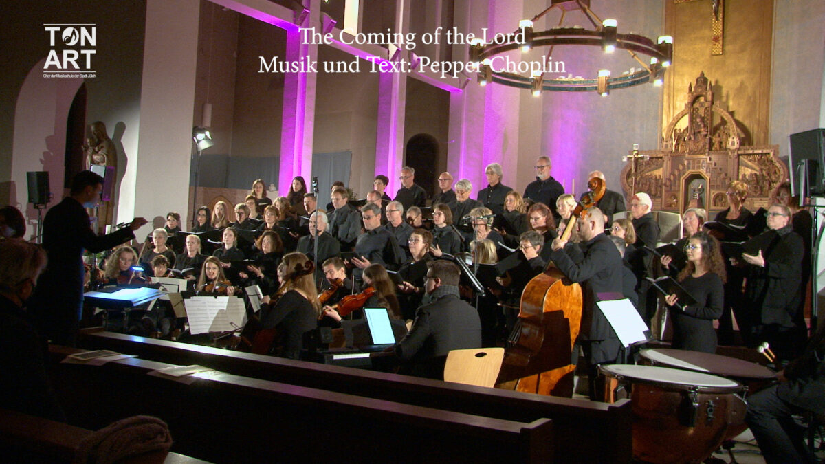 The Coming of the Lord - TonArt Adventskonzert Jubilation