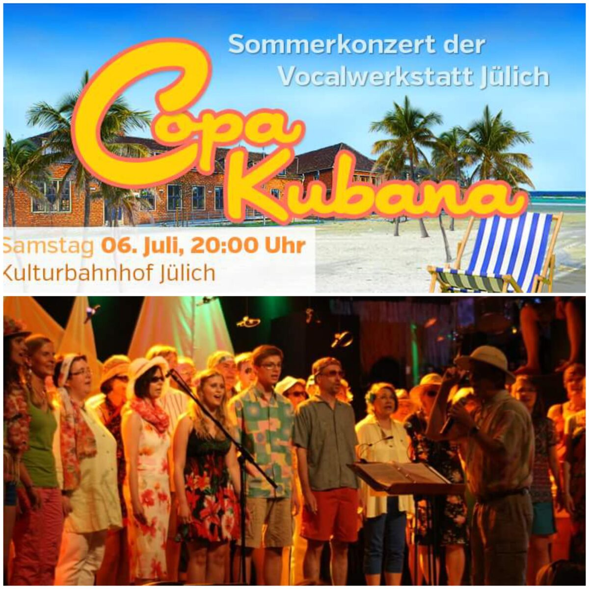 Copa Kubana - Wir im Kulturbahnhof Jülich