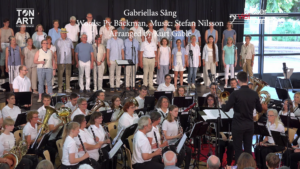 TonArt Jülich und bläservielharmonie hambach singen und spielen Gabriellas Sång
